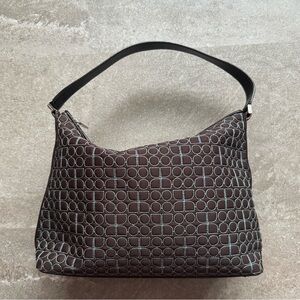 VINTAGE Kate Spade Quilted Logo Hobo Bag